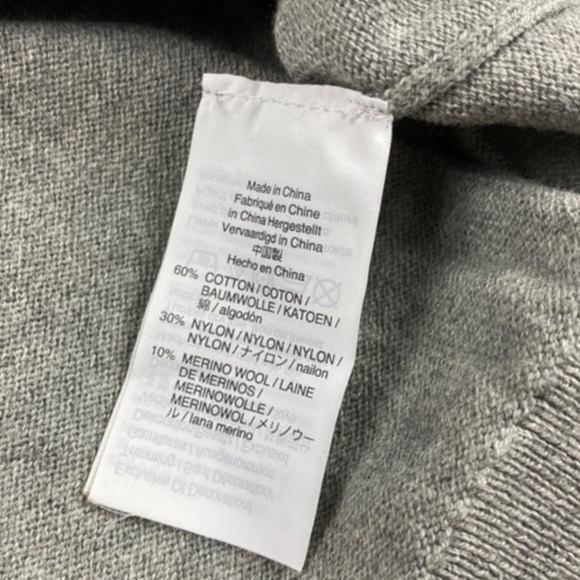 J. Crew Grey Bow Neck Pullover Sweater 2X Gray - Picture 5 of 10